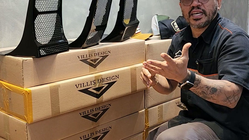 Apresentação Protetores de Radiador para Harley Davidson